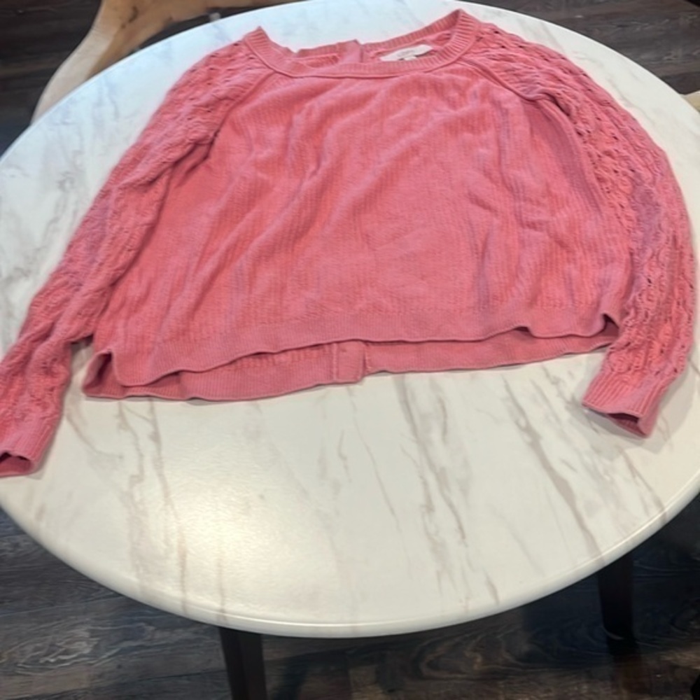 Ann Taylor Loft Button backed Sweater
